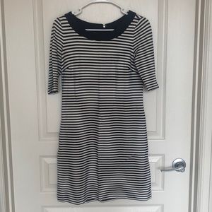 Women’s Banana Republic Blue & White Striped Dress
